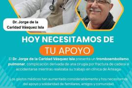 Pacientes y ciudadanos de Arteaga impulsan una colecta para ayudar al médico Jorge de la Caridad Vásquez Isla, reconocido por gestionar apoyo y medicamentos para personas vulnerables de la región.