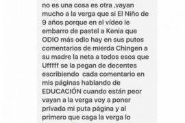 Larry Hernández manda a chin.... a su ma... a sus fans