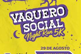 El Instituto Coahuilense de la Juventud (ICOJUVE), dio a conocer que este sábado 29 de agosto, a las 9:00 de la noche, se llevará a cabo la “Vaquero Social Night run 5K”.