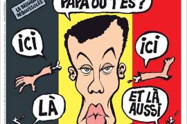 Cuerpos mutilados en nueva portada de Charlie Hebdo sobre atentados en Bruselas