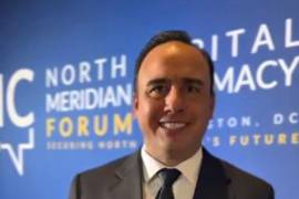 El mandatario estatal participa en reuniones con empresarios y líderes de América del Norte durante su visita a Washington.