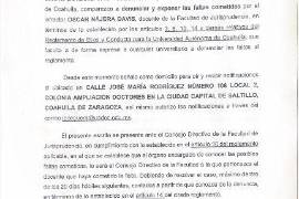 El escrito fue presentado el 28 de mayo y será revisado por las y los consejeros en una próxima sesión del órgano colegiado.