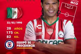 Carlos 'Gullit' Peña es nuevo jugador de los Rayos del Necaxa