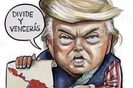 Trump: Maquia-bélico