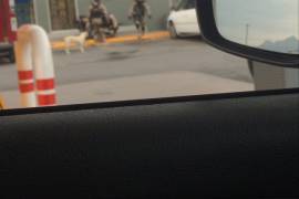 Miembros del Grupo de Reacción Sureste de Coahuila son captados golpeando a limpiaparabrisas