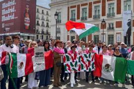 Mexicanos en el extranjero salieron a marchar durante la Marea Rosa. Compartieron fotos y videos a través de redes sociales, donde se observan movimientos en Madrid y Barcelona, España, además de Londres, Inglaterra.