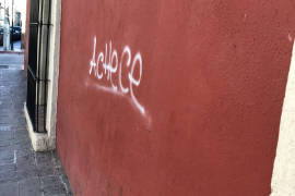 Recurrente, el problema de graffiti en el centro de Saltillo