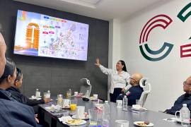 Elementos de Seguridad Pública participaron en la capacitación “Trato de primer contacto con el turista e Identidad Torreonense”.