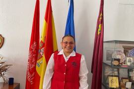 La estudiante realiza actividades culturales para compartir tradiciones mexicanas con alumnos españoles.