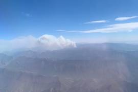 Infierno en el ejido Rancho Nuevo; arde la Sierra de Arteaga (fotogalería)