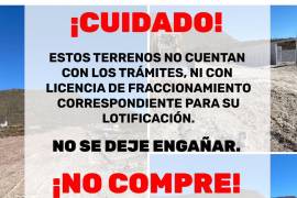 No cuentan con licencias ni autorizaciones de la Dirección de Desarrollo Urbano.