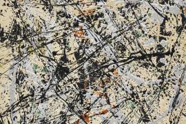 Pagan 34.1 mdd por el cuadro &quot;Number 32, 1949” de Jackson Pollock