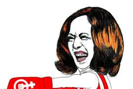 Kamala Harris, en guardia