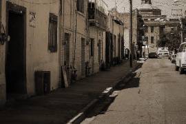 El Callejón Cuauhtémoc, conocido antiguamente como El Callejón del Diablo.