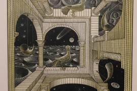 Inauguran exposición de M.C. Escher, el artista matemático, en Saltillo