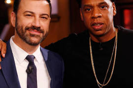 Jimmy Kimmel “revela” la primera foto de los gemeloss de Beyoncé y Jay Z