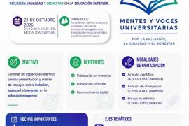 La recepción de trabajos para este simposio de la UAdeC cerrará el 11 de septiembre de 2026.
