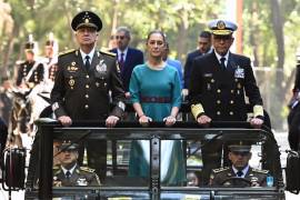 En el marco de la Ceremonia del 112 Aniversario de la Marcha de la Lealtad, el general Ricardo Trevilla Trejo, titular de la Sedena, dijo que la soberanía no es negociable.