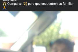 El reporte de un ciudadano difundido a través de redes sociales permitió alertar sobre la presencia de la menor y movilizar a las autoridades para ponerla a salvo.