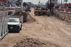 La estructura fue desmontada durante la madrugada para evitar afectaciones al tránsito y a los usuarios de la vialidad.