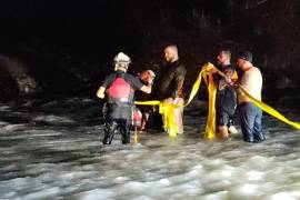 El reporte de personas atrapadas en el Río Pilón se realizó durante la noche del jueves y se logró el rescate de las mismas