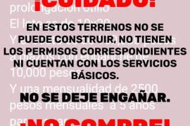 El Ayuntamiento reiteró que cuenta con herramientas legales para evitar asentamientos irregulares y salvaguardar el patrimonio de las familias saltillenses.