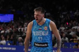 Luka Doncic protagonizó otro recital en la Copa Mundial de la FIBA.