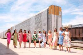 Aspirantes a Reina de la Feria de la Primavera recorrieron sitios emblemáticos de Frontera como parte de su preparación.