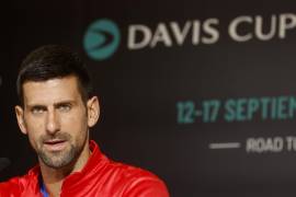 Djokovic se encuentra en Málaga previo a disputar la Copa Davis y consumar un nuevo título a sus vitrinas.