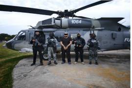 Edgar Valeriano “N”, alias “Kamoni”, fue detenido en Tepalcatepec, Michoacán, durante un operativo federal.