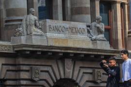 Fachada del Banco de México (Banxico) en Ciudad de México.