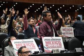 La presidenta Claudia Sheinbaum arremetió contra quienes votaron en contra de la ley.