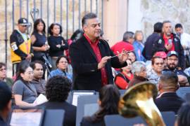 Se presentó el concierto “Al Compás del Amor” por la Banda de Música del Estado.