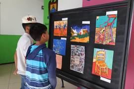 Las obras fueron realizadas por ciudadanos de todas las edades.