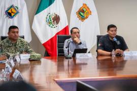 Mandos de corporaciones municipales, estatales y federales participaron en la última reunión de seguridad correspondiente a julio, en Piedras Negras.