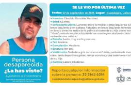 Habría recibido recientemente información que señalaba un sitio donde presuntamente se encontraba enterrado el cuerpo de su hijo.