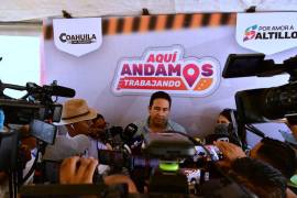 Javier Díaz González informó que la sincronización de semáforos y las nuevas obras hidráulicas buscan mejorar la movilidad y fortalecer el abasto de agua en Saltillo.