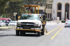 Los trabajos se realizaron entre los bulevares Venustiano Carranza e Isidro López Zertuche.