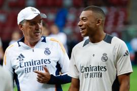 Ancelotti ya tomó a Mbappé como jugador de confianza, lo que alegra a la afición Merengue.