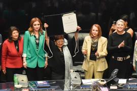 Ernestina Godoy Ramos fue elegida este 3 de diciembre por el Pleno del Senado como la nueva titular de la Fiscalía General de la República (FGR), en sustitución de Alejandro Gertz Manero.