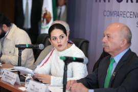 El secretario de Gobierno, Óscar Pimentel, fue el primero en comparecer con motivo de la glosa del segundo informe del gobernador Manolo Jiménez.