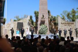 El gobernador Manolo Jiménez Salinas encabezó la ceremonia conmemorativa por el 113 aniversario de la firma del Plan de Guadalupe en la Ex Hacienda del mismo nombre.