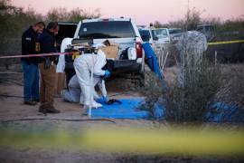 La fiscal general de Baja California, Ma. Elena Andrade Ramírez, dio a conocer los avances de las investigaciones sobre las fosas localizadas en la colonia Miguel Alemán durante una conferencia encabezada por la gobernadora Marina del Pilar Ávila Olmeda