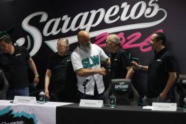 La directiva de Saraperos presentó oficialmente a Mendy López como manager del equipo para la temporada 2026 de la Liga Mexicana de Beisbol.