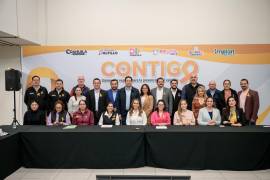 Autoridades municipales y estatales encabezaron la presentación de la plataforma CONTIGO, una herramienta para el registro y seguimiento en la prevención del suicidio.