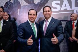 Javier Díaz felicitó al gobernador Manolo Jiménez por su Segundo Informe, asegurando que la coordinación estatal es la clave para que la capital se mantenga como la ciudad más segura.