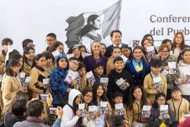 Claudia Sheinbaum Pardo, Presidenta de México, encabezó el arranque del ciclo escolar 2026-2027 desde la Escuela Secundaria Técnica 10, ubicada en la Colonia Doctores.