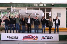 El alcalde de Saltillo, Javier Díaz González, dio el arranque oficial a la construcción del paradero de autobuses que se ubicará junto al Conalep Saltillo I, sobre la Calzada Madero.