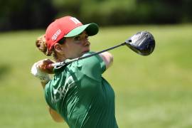 Gaby López firmó uno de los mejores resultados de su temporada y escaló hasta el lugar 21 del ranking mundial de la LPGA.