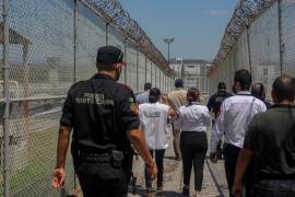 Personal de la Tercera Visitaduría de la CEDHNL realizó una visita al Penal de Cadereyta en donde ocurrieron los hechos